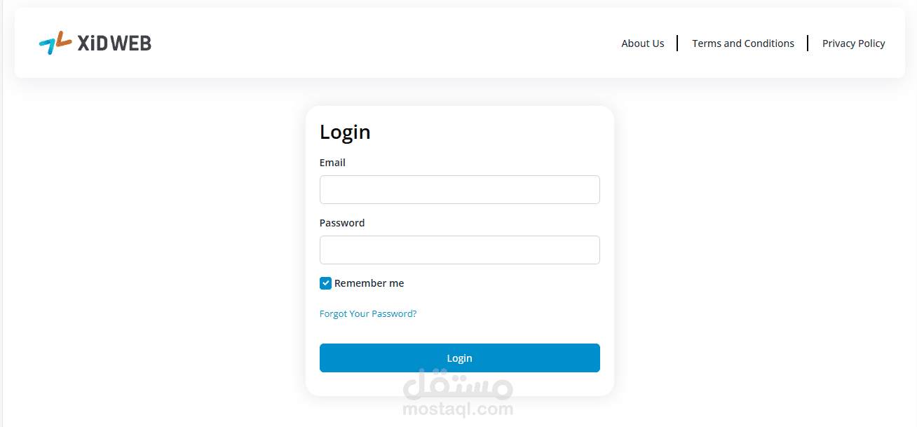 لوحة تحكم لإدارة شركات التشطيب والصيانة